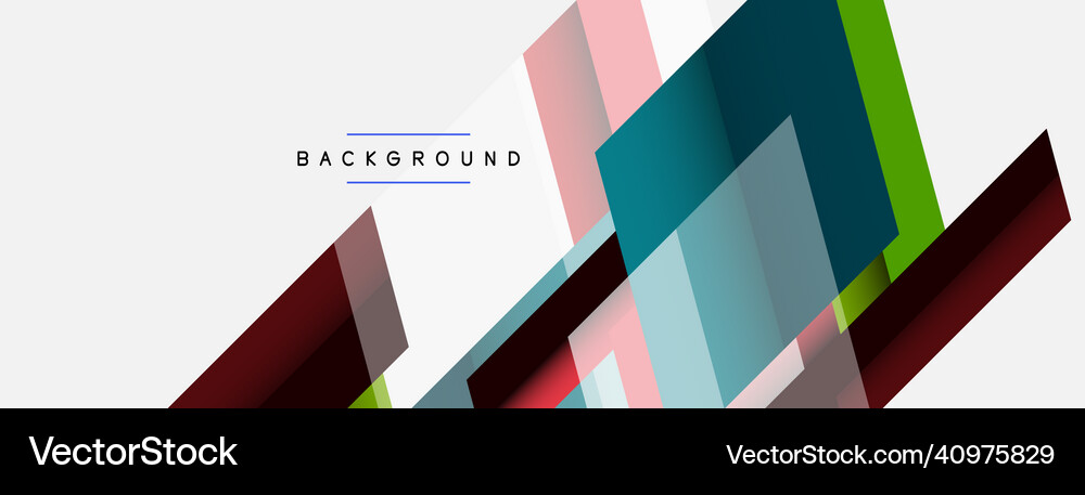 Background geometric diagonal square shapes Vector Image