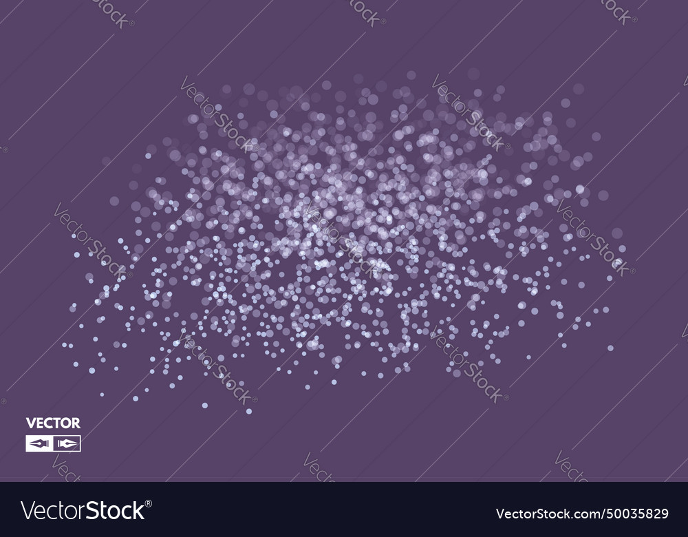 Chaotic particles in empty space dynamic