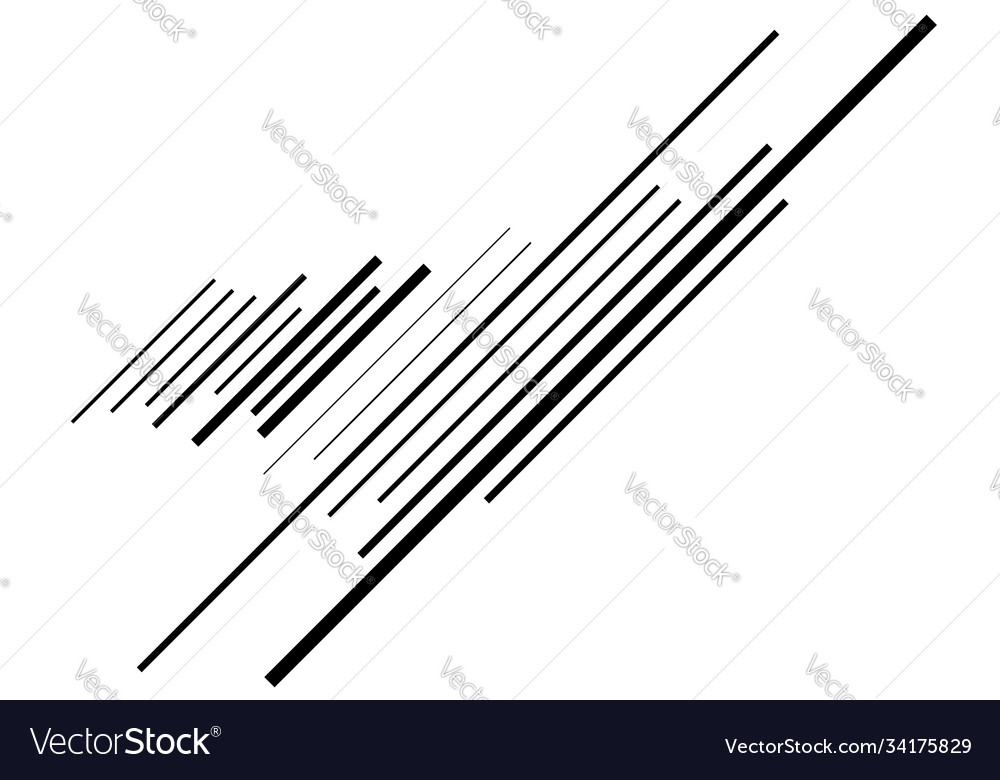 Dynamic diagonal and slanting lines element