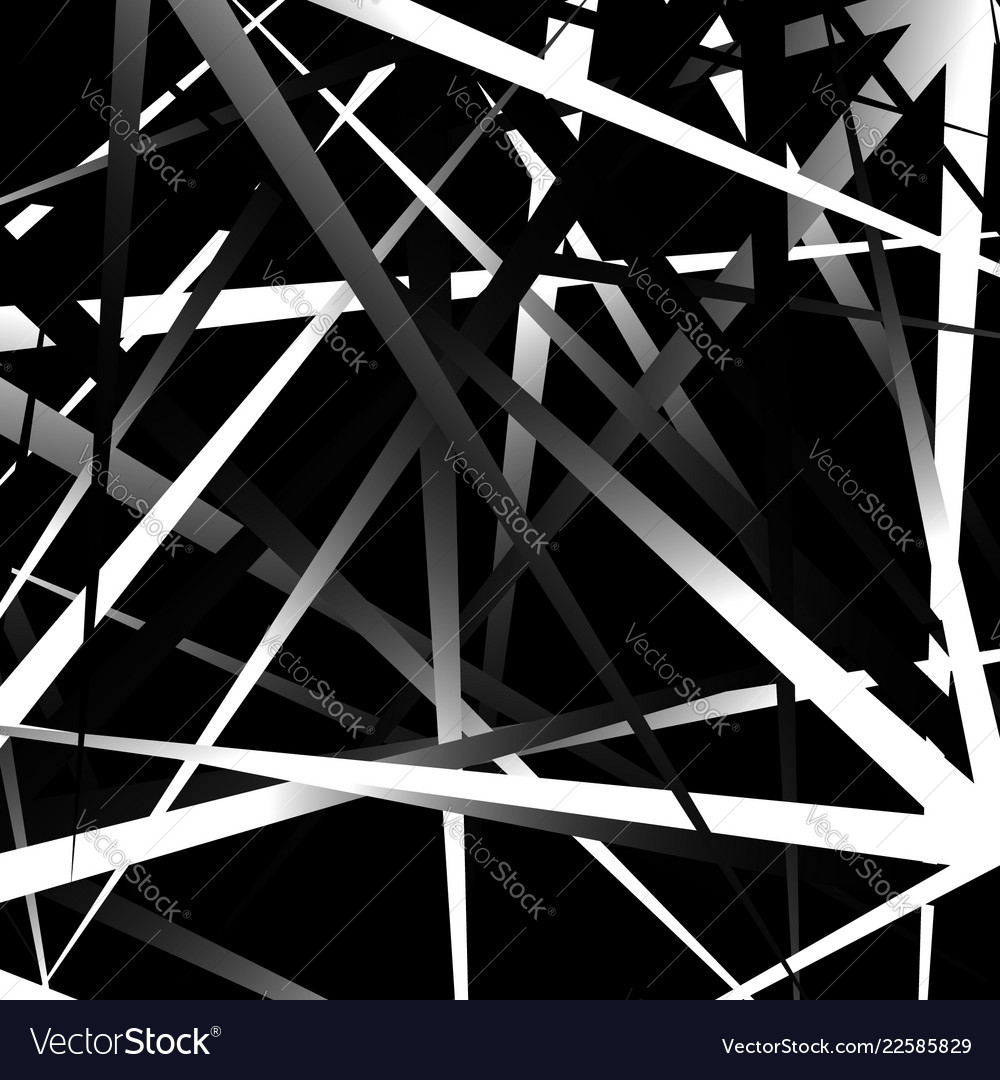 Edgy pointed random overlapping shapes abstract vector image Edgy pointed random overlapping shapes abstract