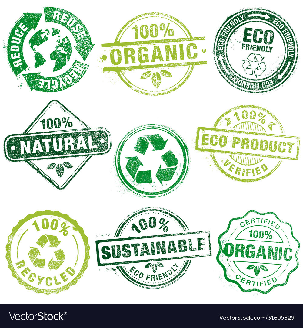 Environment grunge stamps