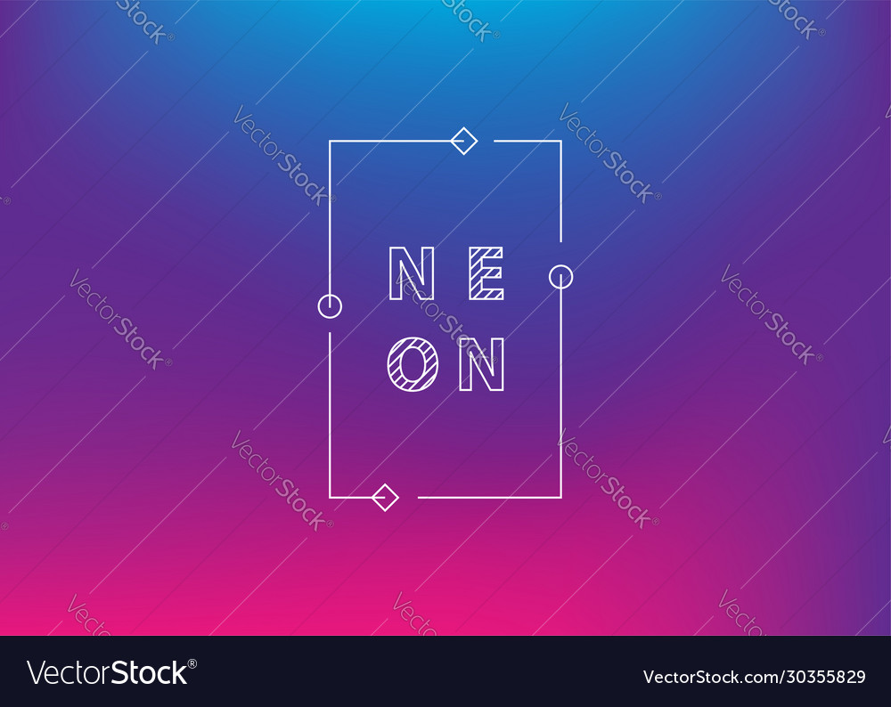 Neon gradient ui ux background trendy web color