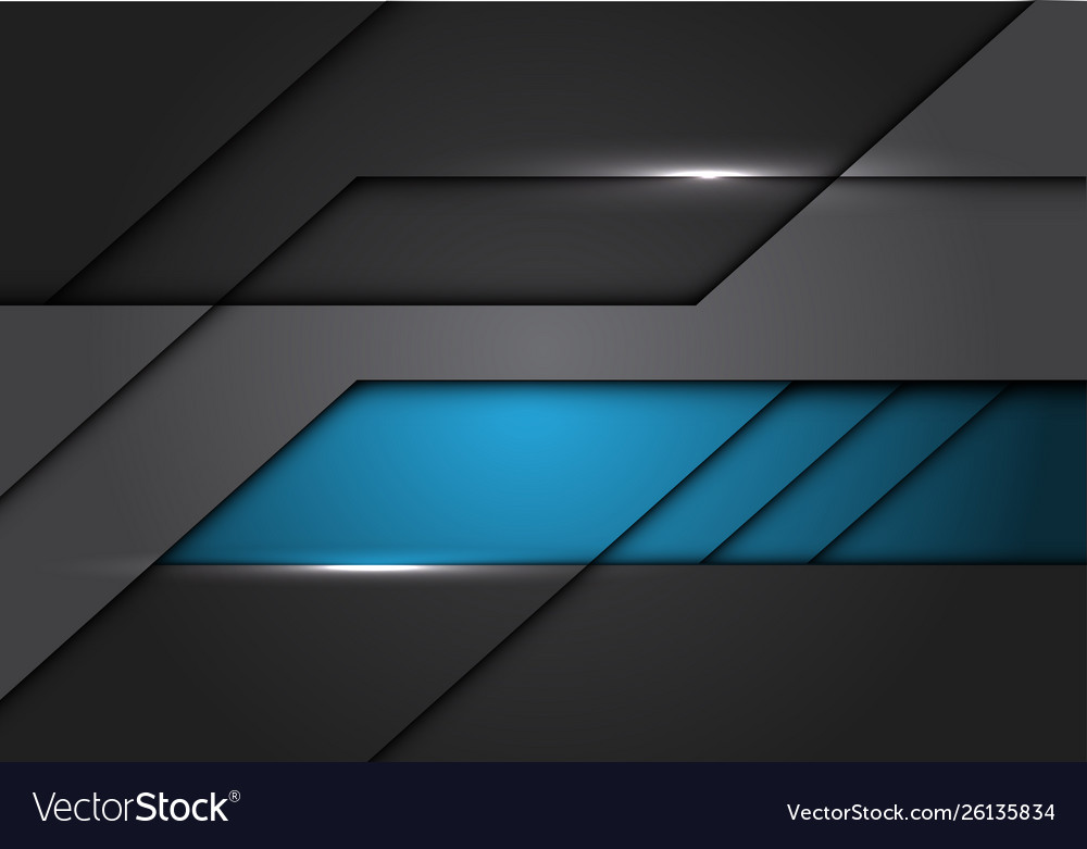 Abstract Circuit Banner - Blue Grey