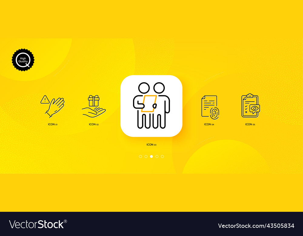 Eye checklist fingerprint and use gloves minimal
