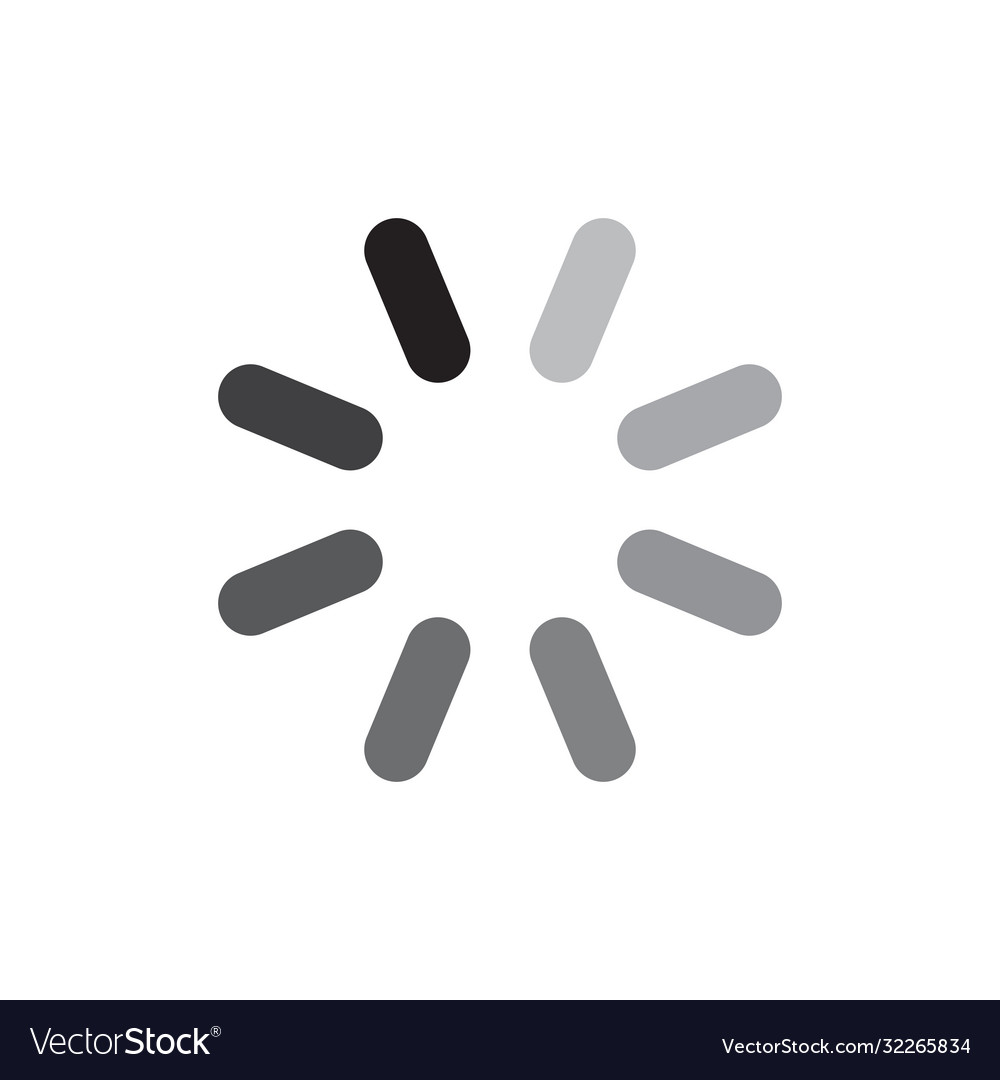 Loading icon vector image Loading icon