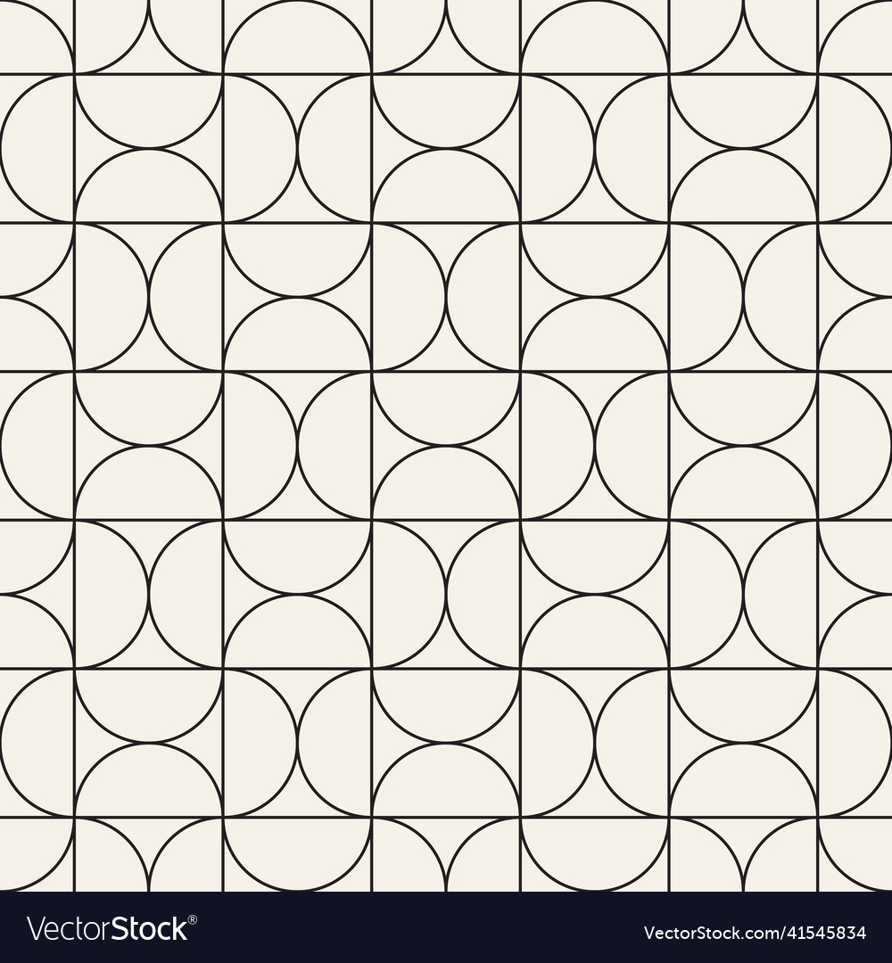 Seamless pattern repeating geometric elements vector image Seamless pattern repeating geometric elements