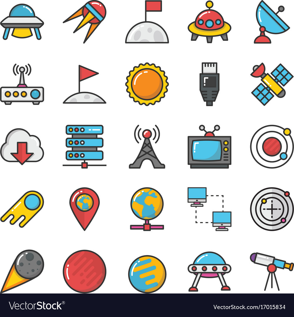 Space icons 3