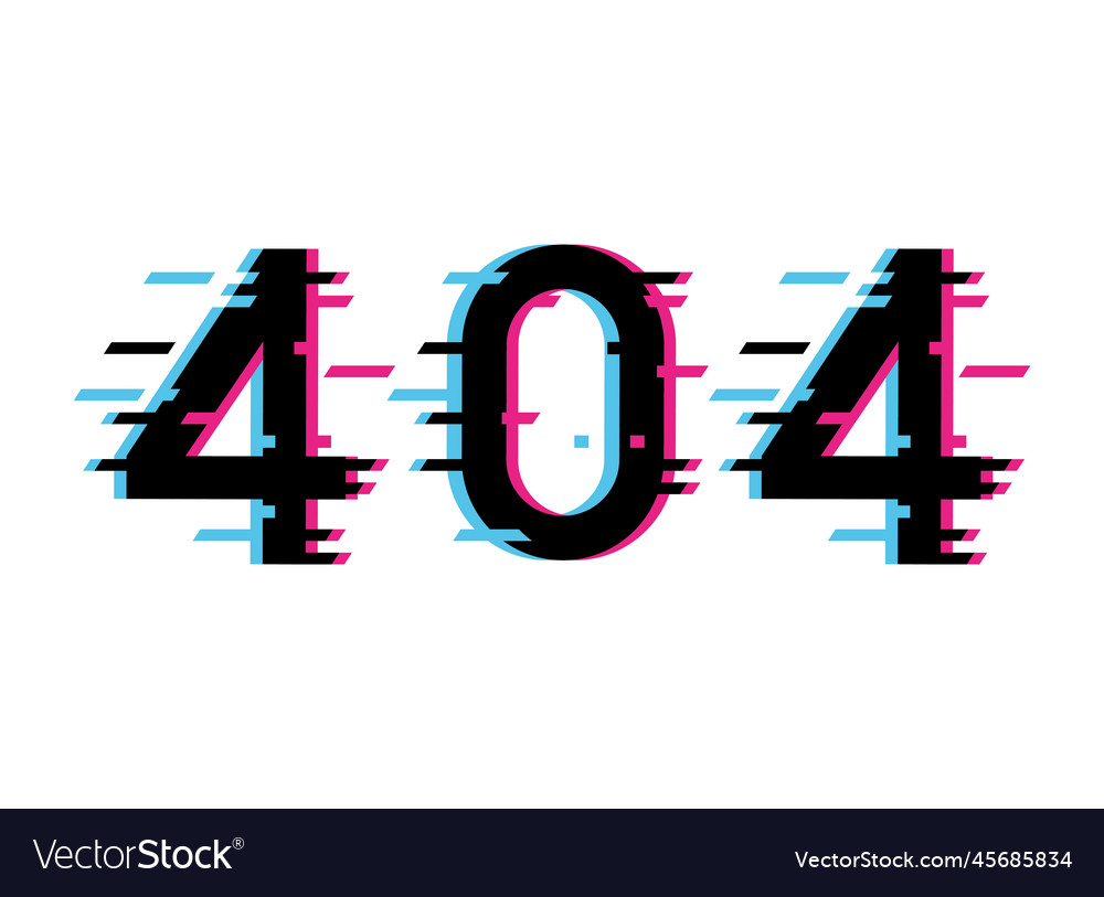 Tech error 404 icon