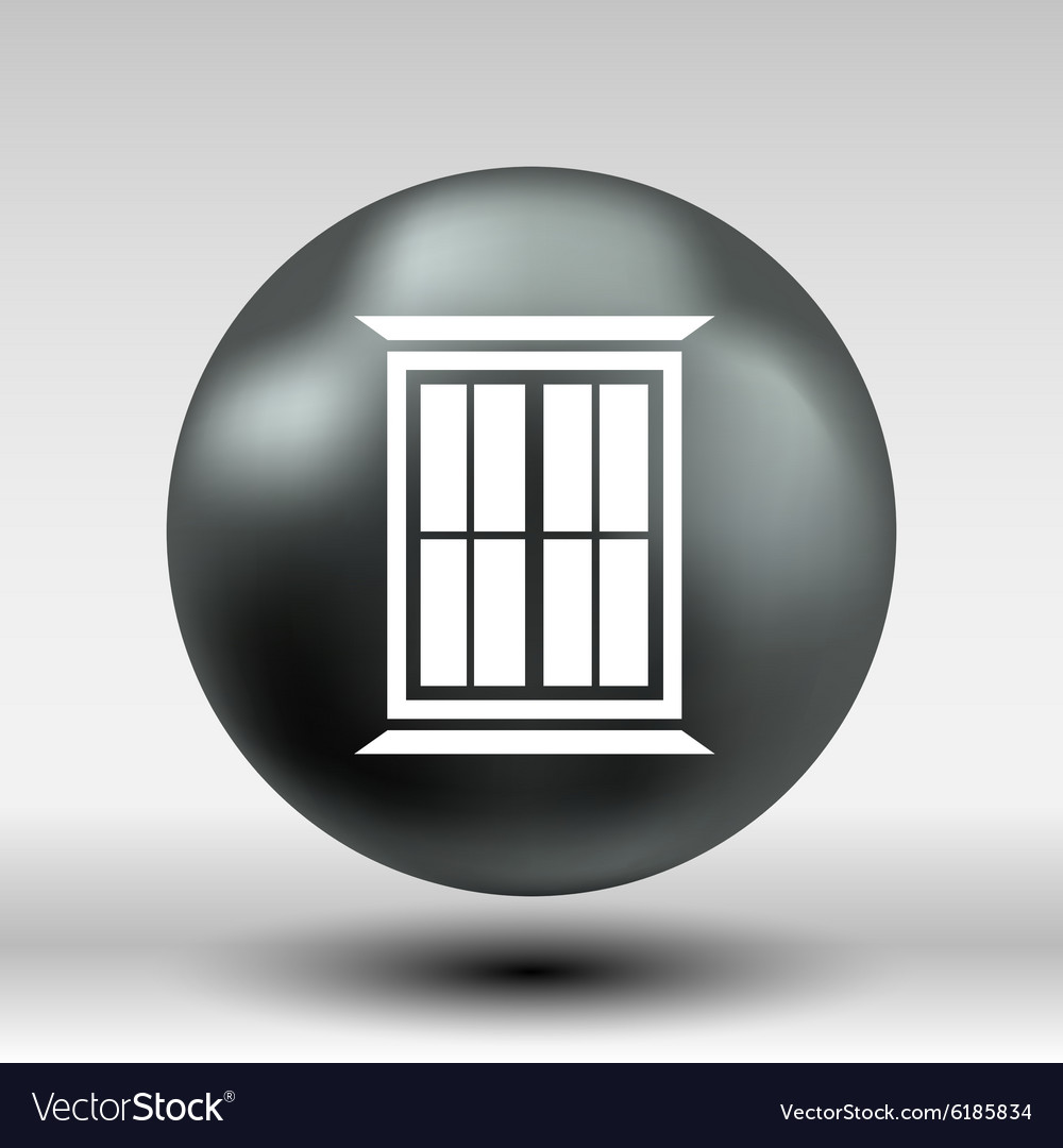 Window icon button logo symbol concept