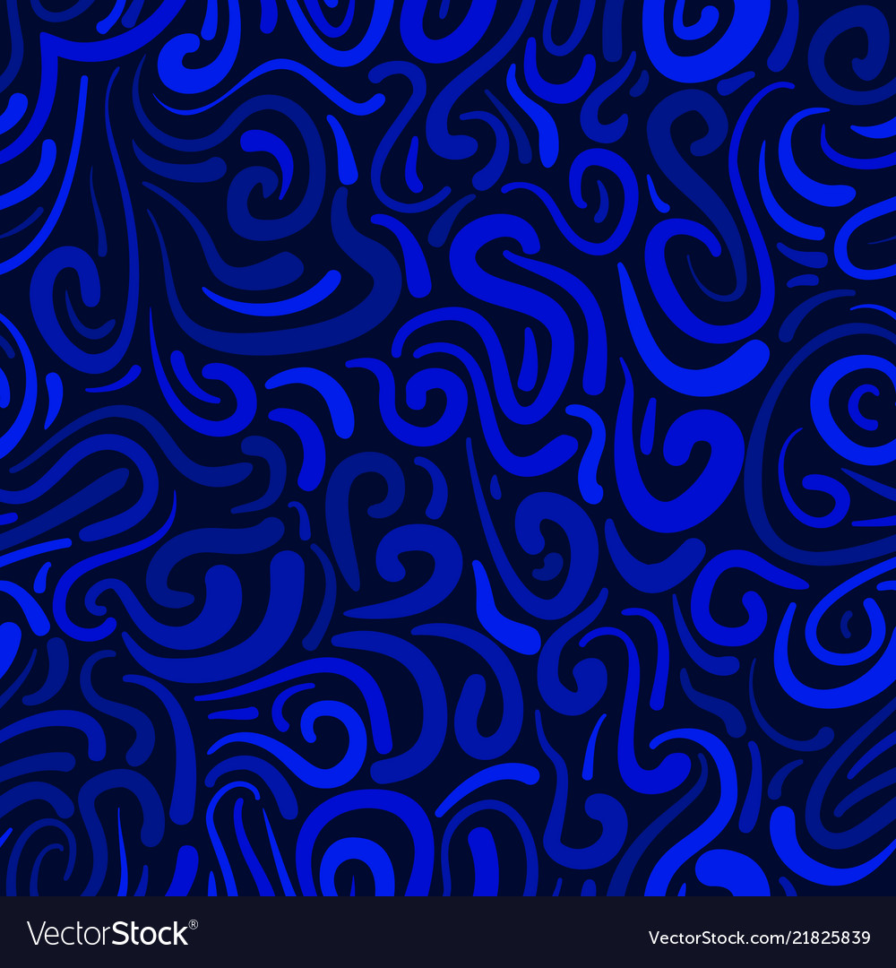 Abstract colored swirls seamless pattern
