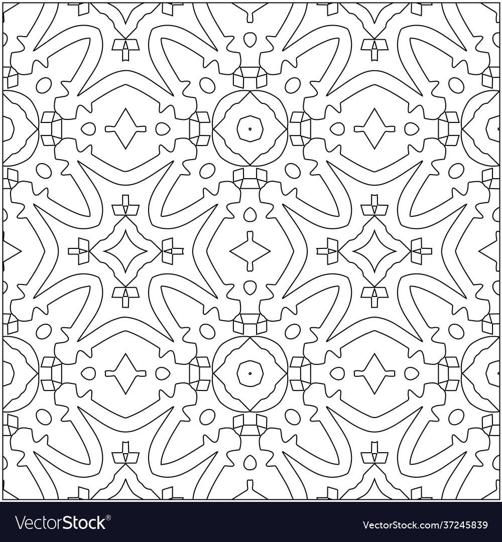 Geometric pattern with triangular elements