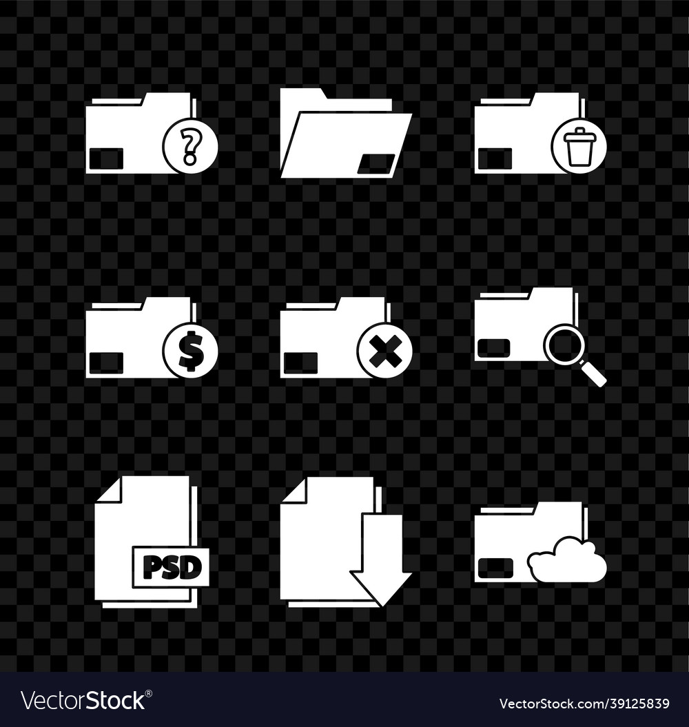 Set unknown document folder delete psd