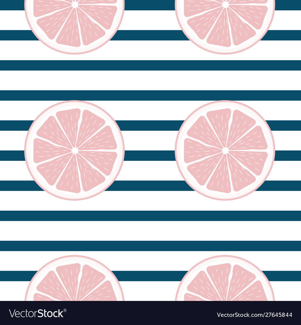Abstract citrus seamless pattern background vector image Abstract citrus seamless pattern background