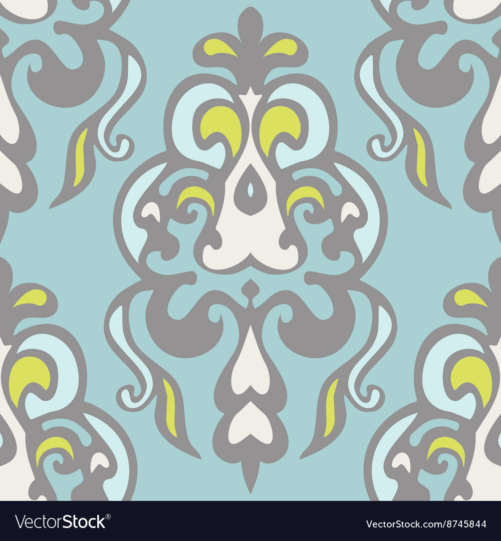 Abstract seamless vintage luxury pattern