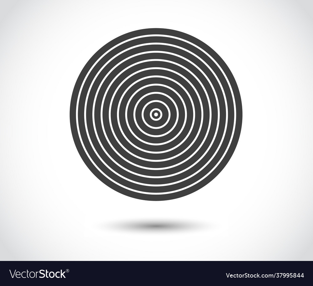 Concentric circle elements element for graphic