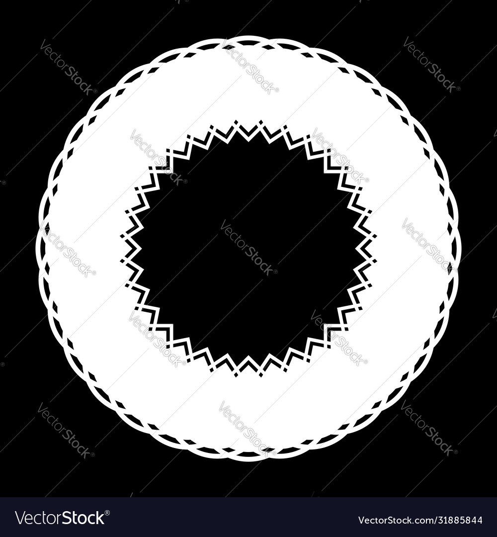 Design monochrome circle element