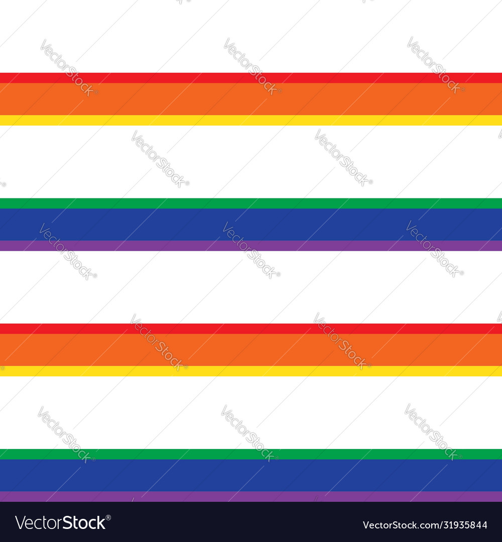 Rainbow stripe seamless pattern background Vector Image Rainbow stripe seamless pattern background