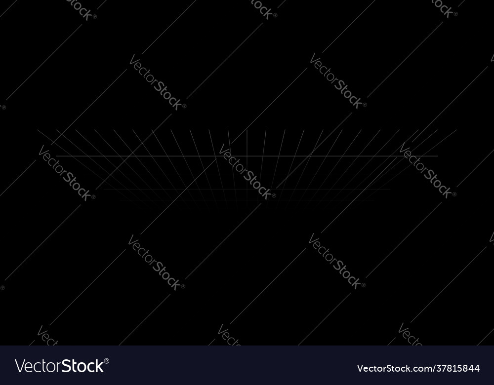 Tilted skew 3d grid mesh vector image Tilted skew 3d grid mesh
