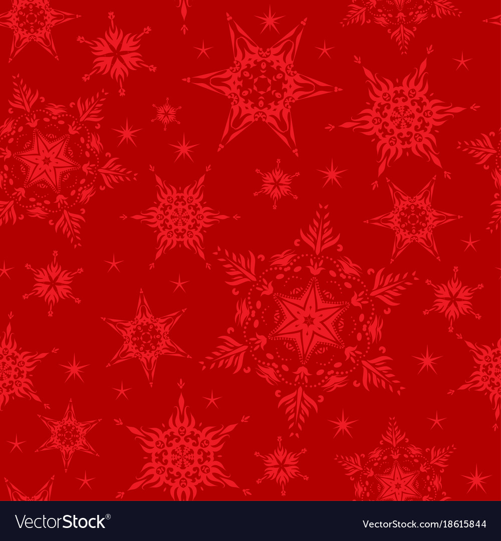 Winter Snowflake Pattern