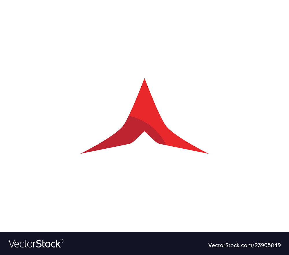 A letter logo template