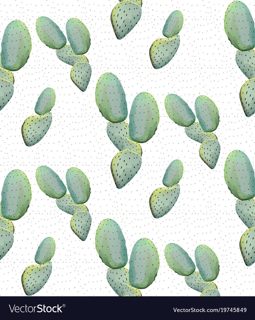 Cactus abstract pattern texture modern