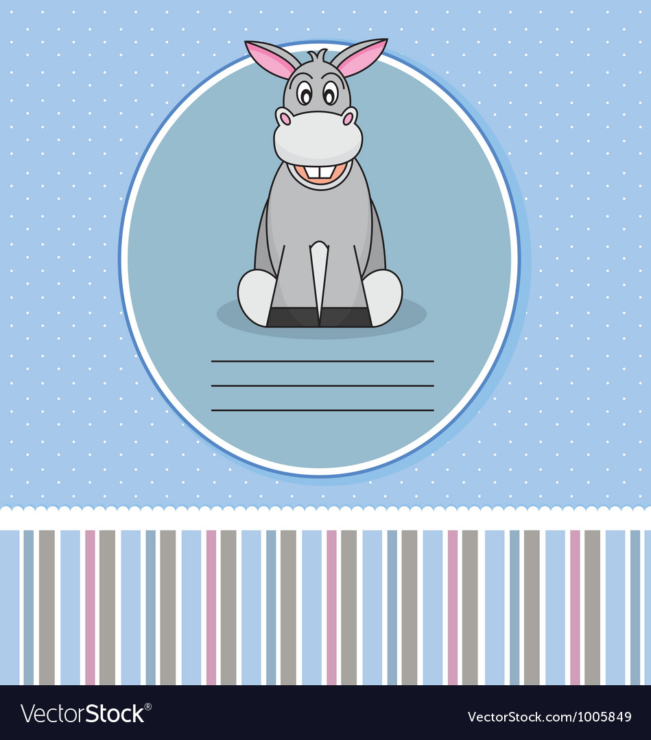 Donkey card