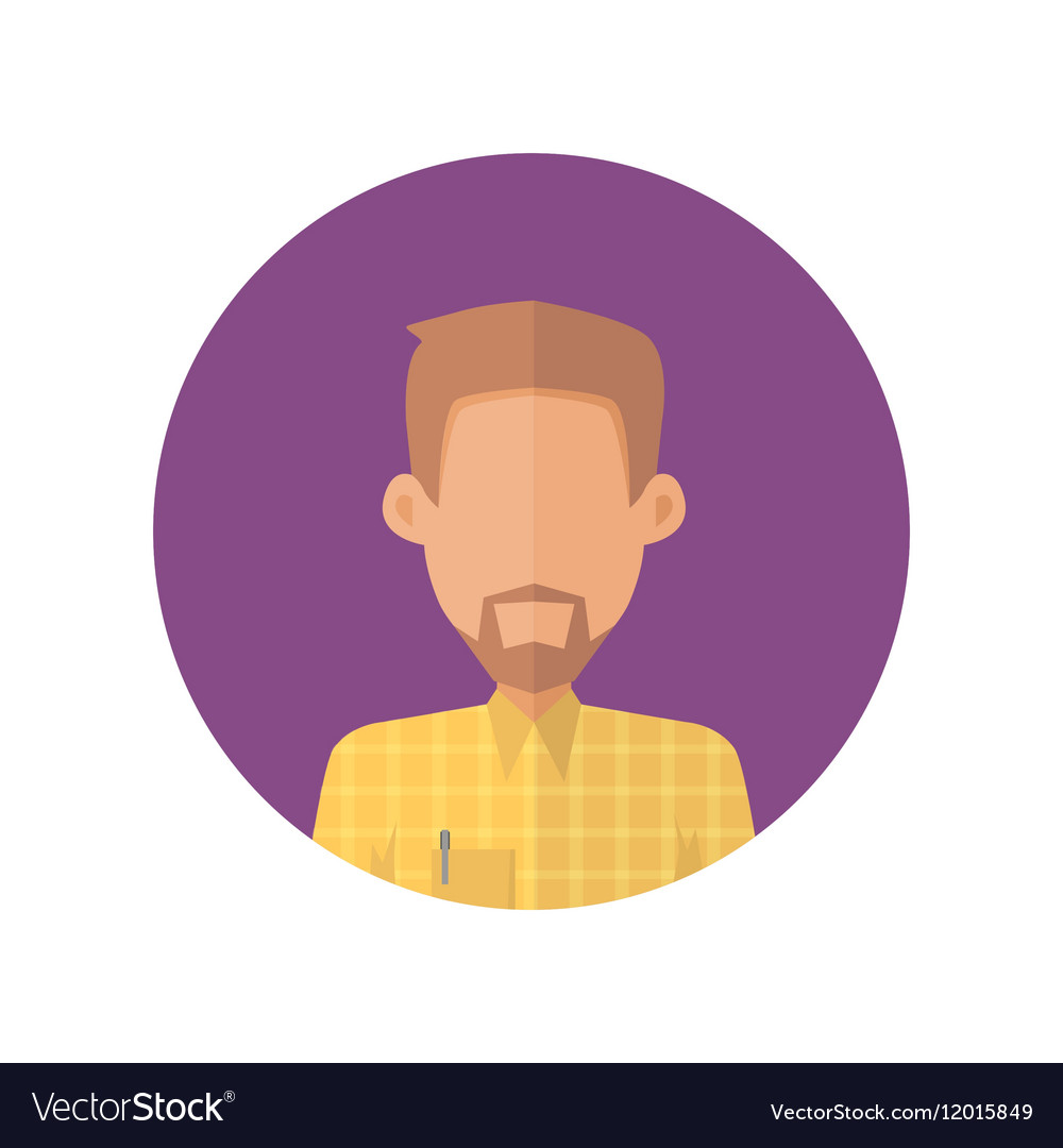 Free Vector  Male avatar creator in flat design