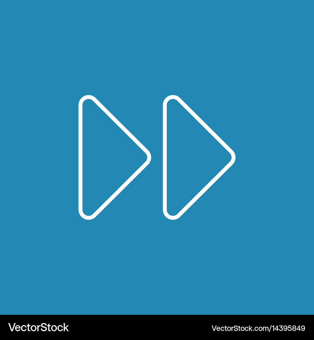 Simple arrow icon Royalty Free Vector Image - VectorStock