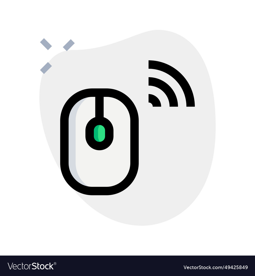 Wireless mouse for controlling computer device