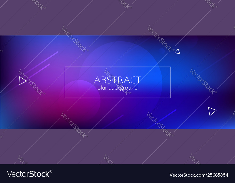 Abstract banner with gradient shapes