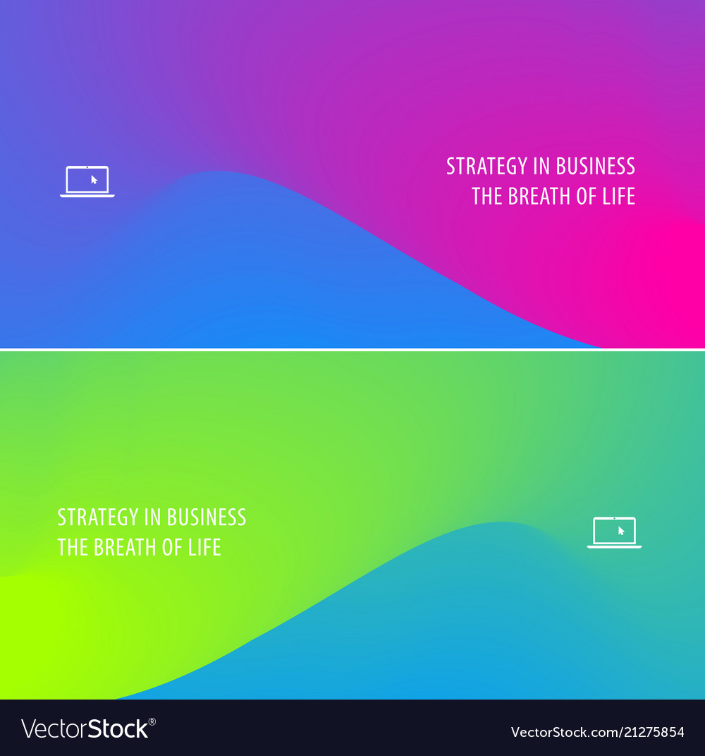 Abstract design of colourful flow elements vector image Abstract design of colourful flow elements