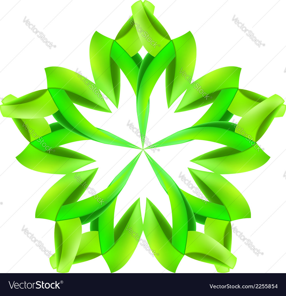 Abstract green pattern