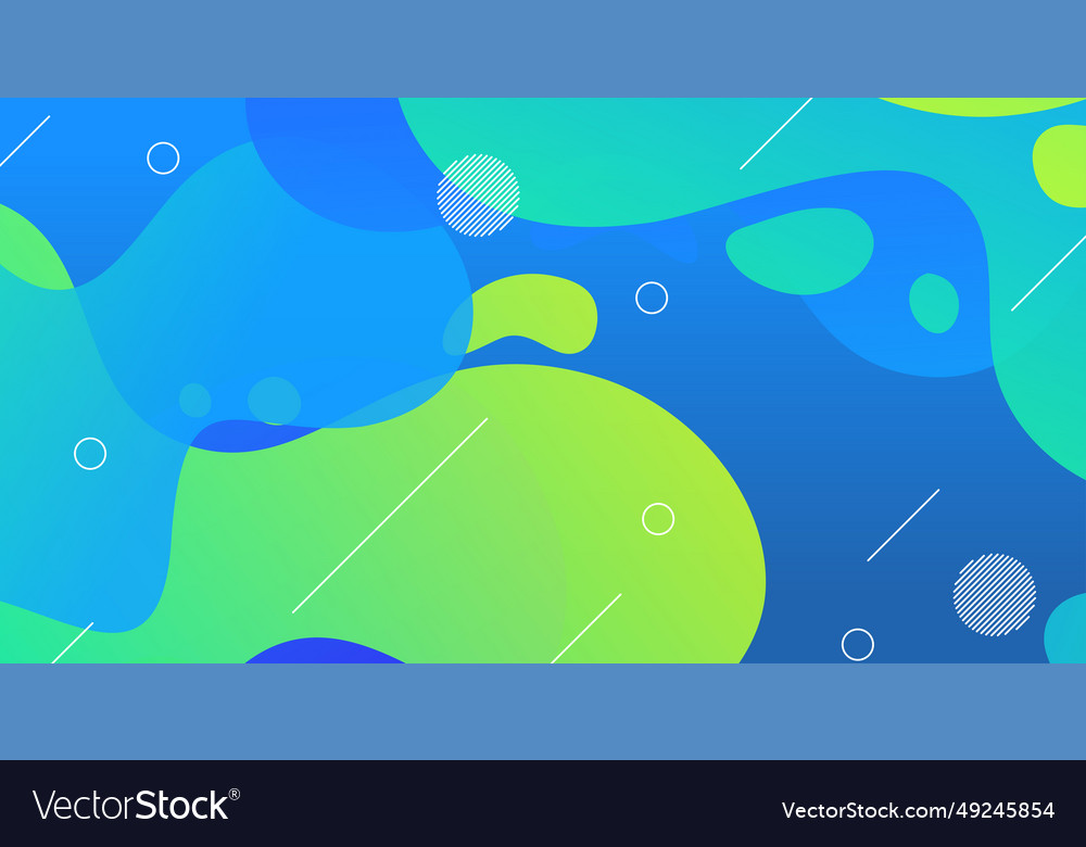 Abstract liquid wave background with colorful