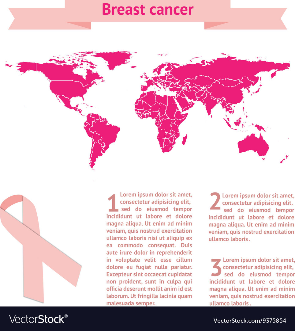 breast cancer in the world map Breast cancer in the world map