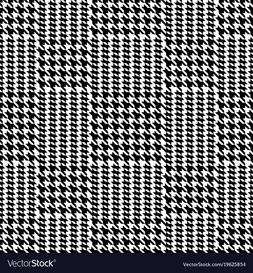 Houndstooth Check Pattern