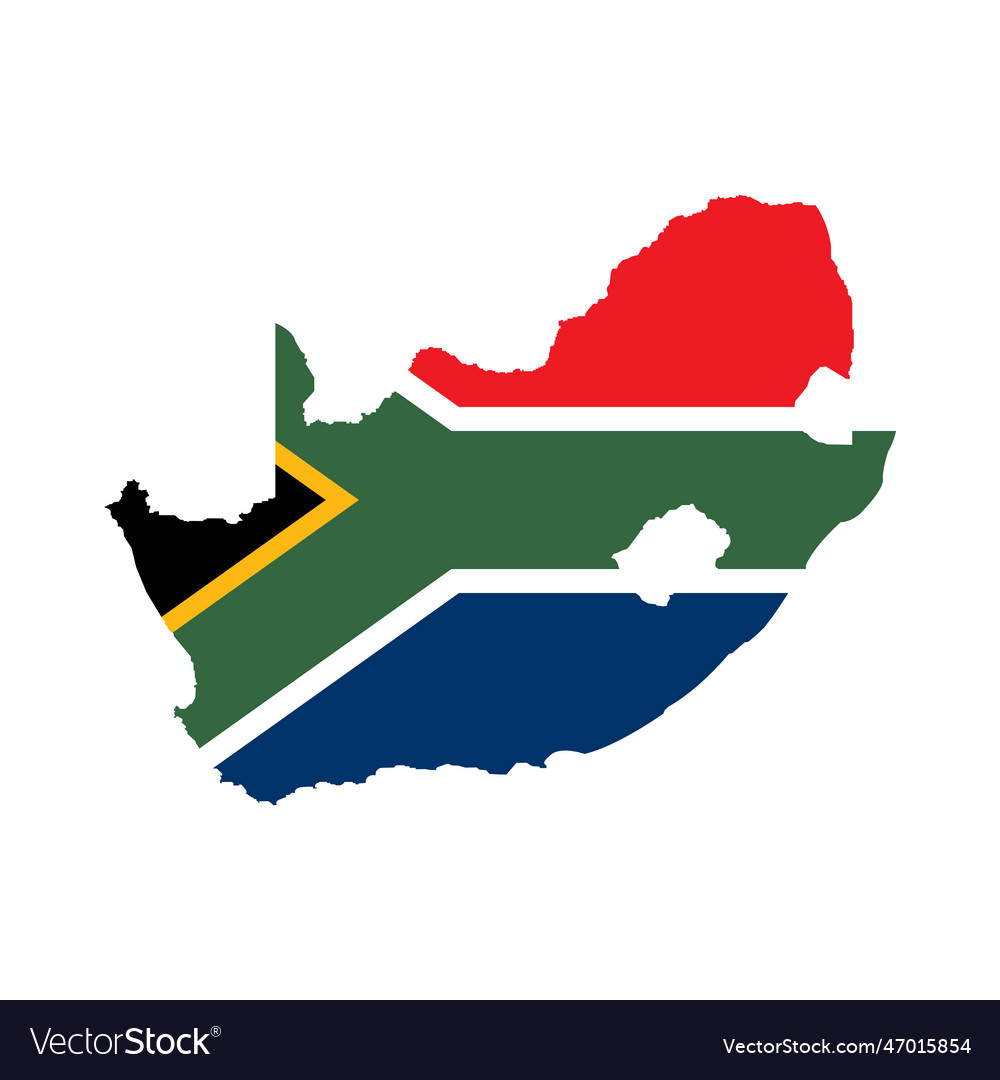 South africa map icon Royalty Free Vector Image