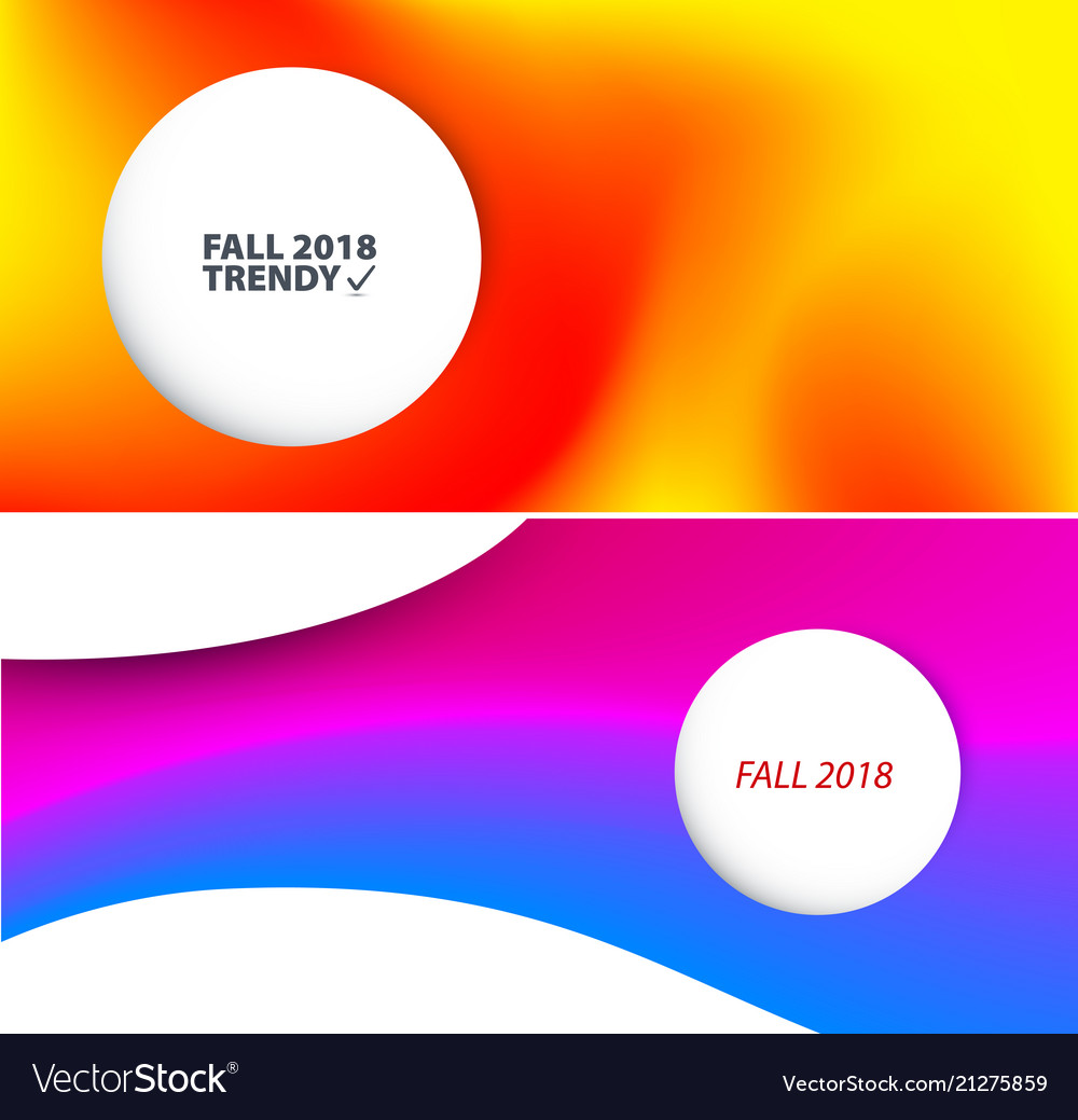 Abstract design of colourful flow elements vector image Abstract design of colourful flow elements
