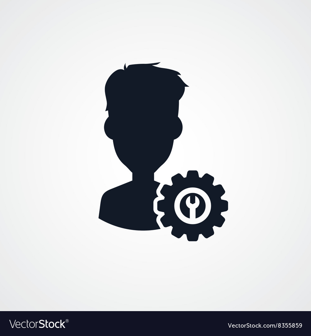 Avatar portrait cog setting icon theme