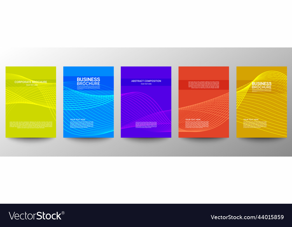 Cover geometric minimal set abstract line pattern vector image Cover geometric minimal set abstract line pattern