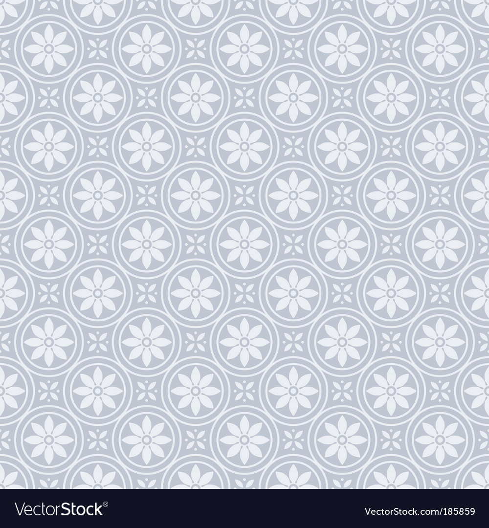 Daisy pattern Royalty Free Vector Image - VectorStock