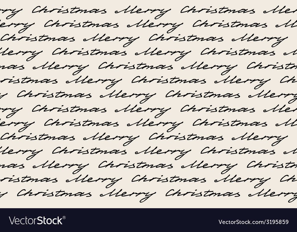 merry christmas words royalty free vector image
