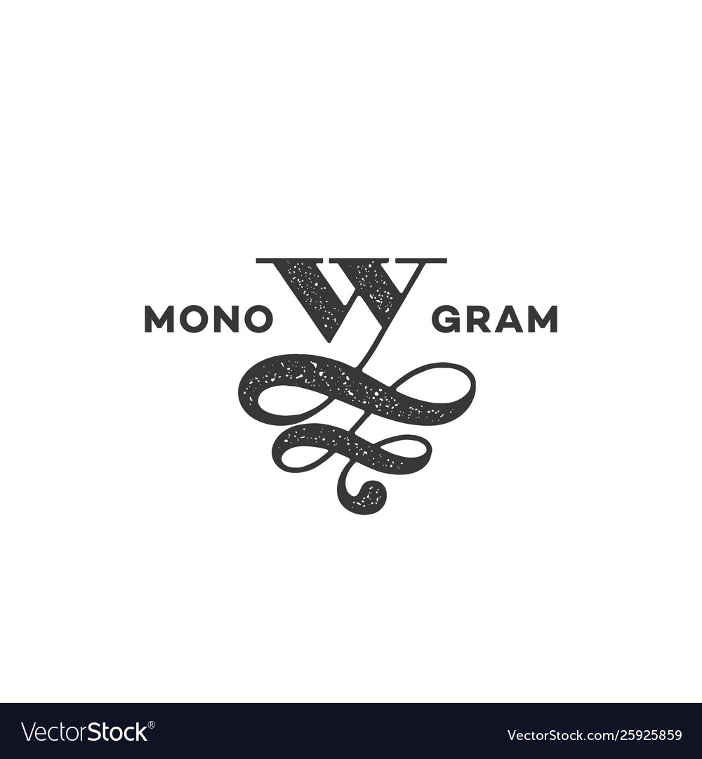 Monogram w