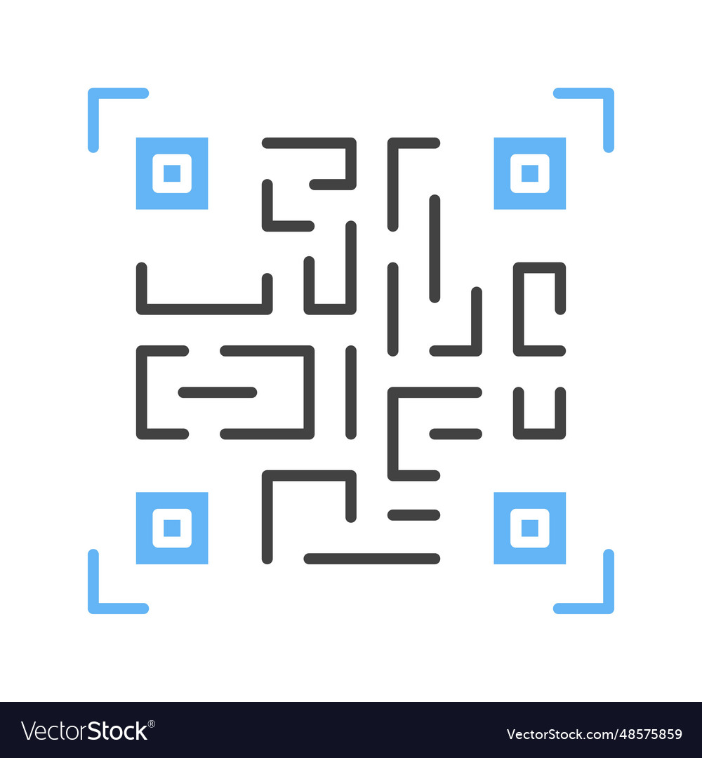 Qr code icon image