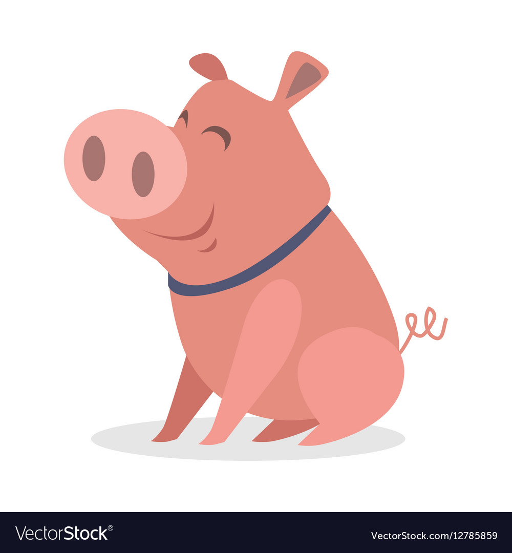 Smiling Piglet Icon