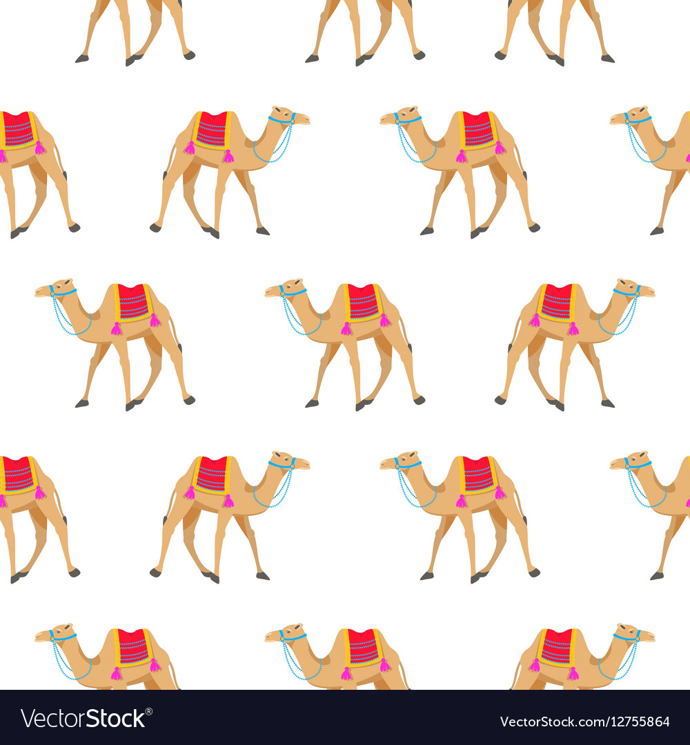 Camel Seamless Pattern