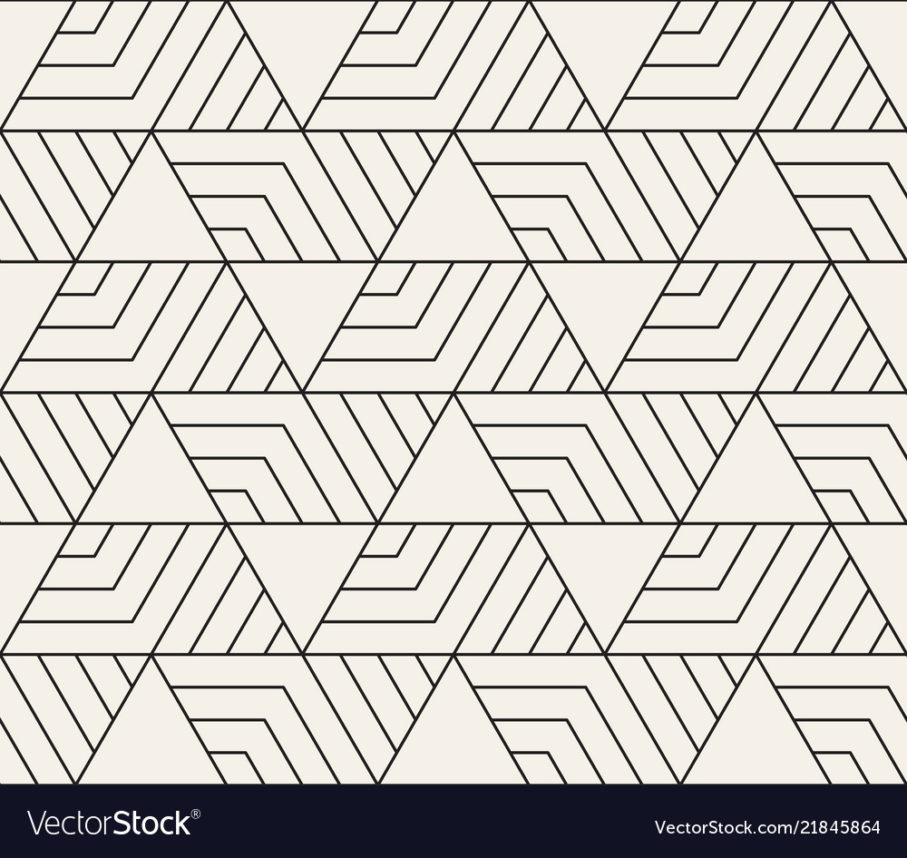 Geometric Abstract Line Pattern