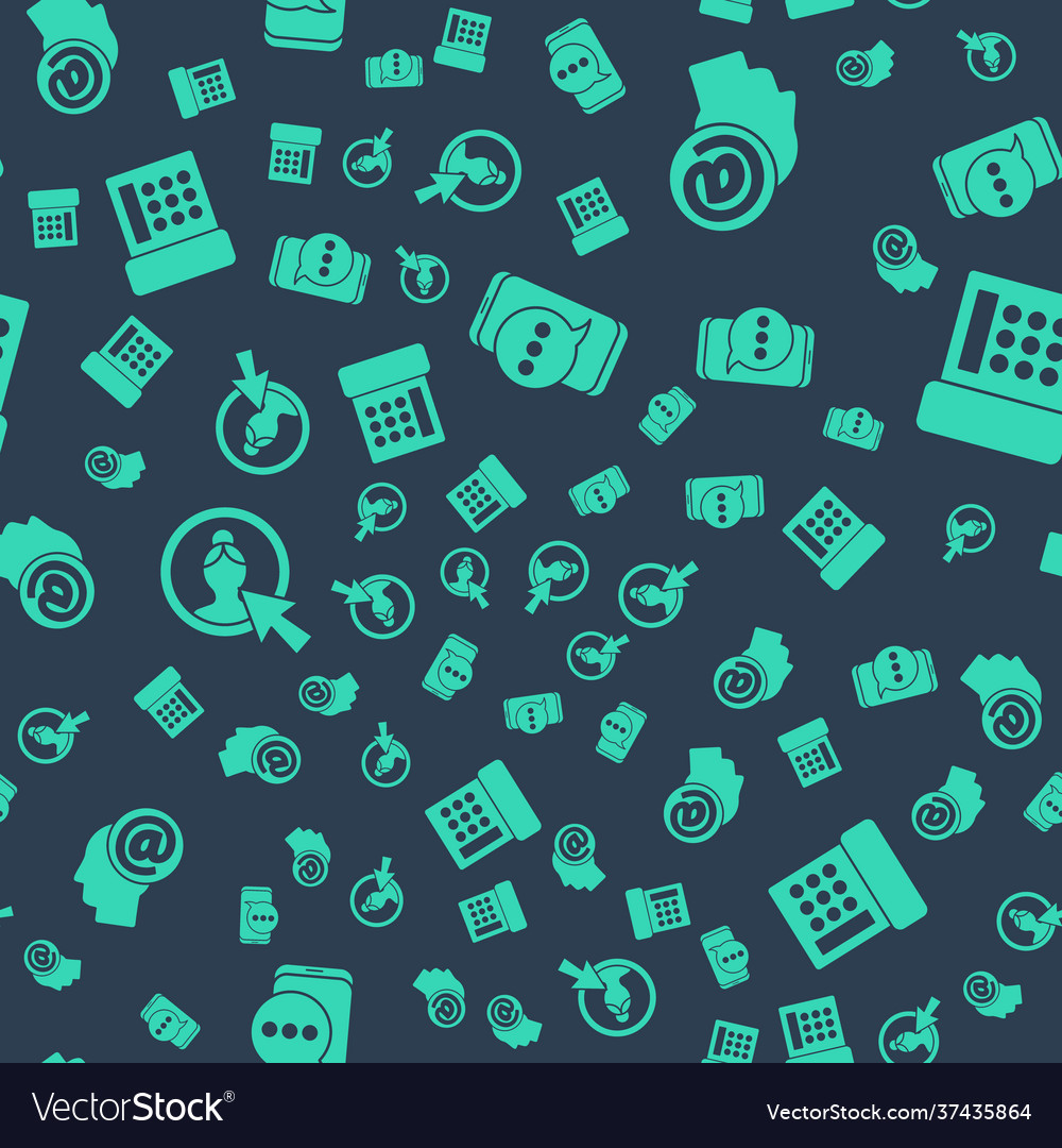 Set chat messages notification on phone mail vector image Set chat messages notification on phone mail
