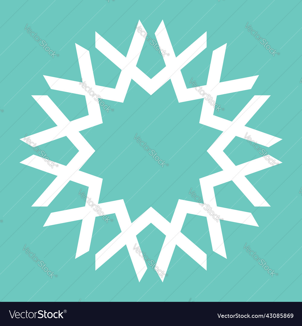 Abstractionist abstract geometric shape element