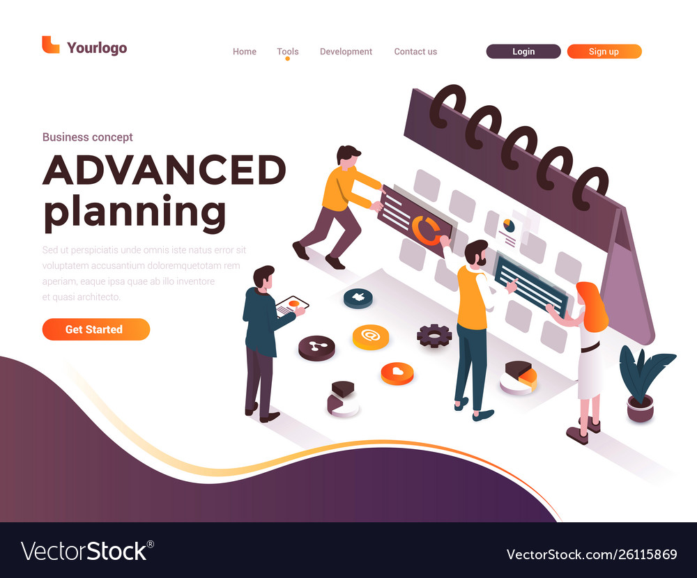 Advanced vector. Advanced illustration.