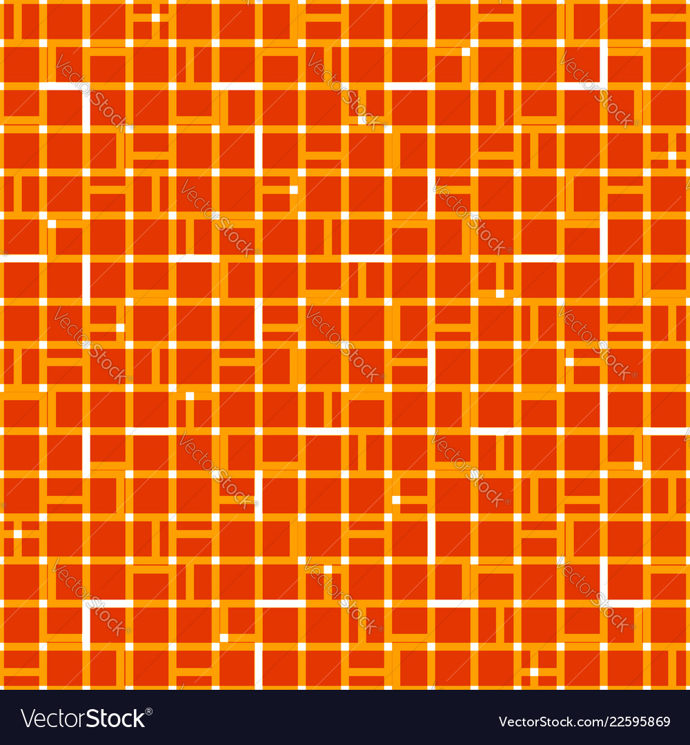Irregular grid mesh with squares seamlessly vector image Irregular grid mesh with squares seamlessly